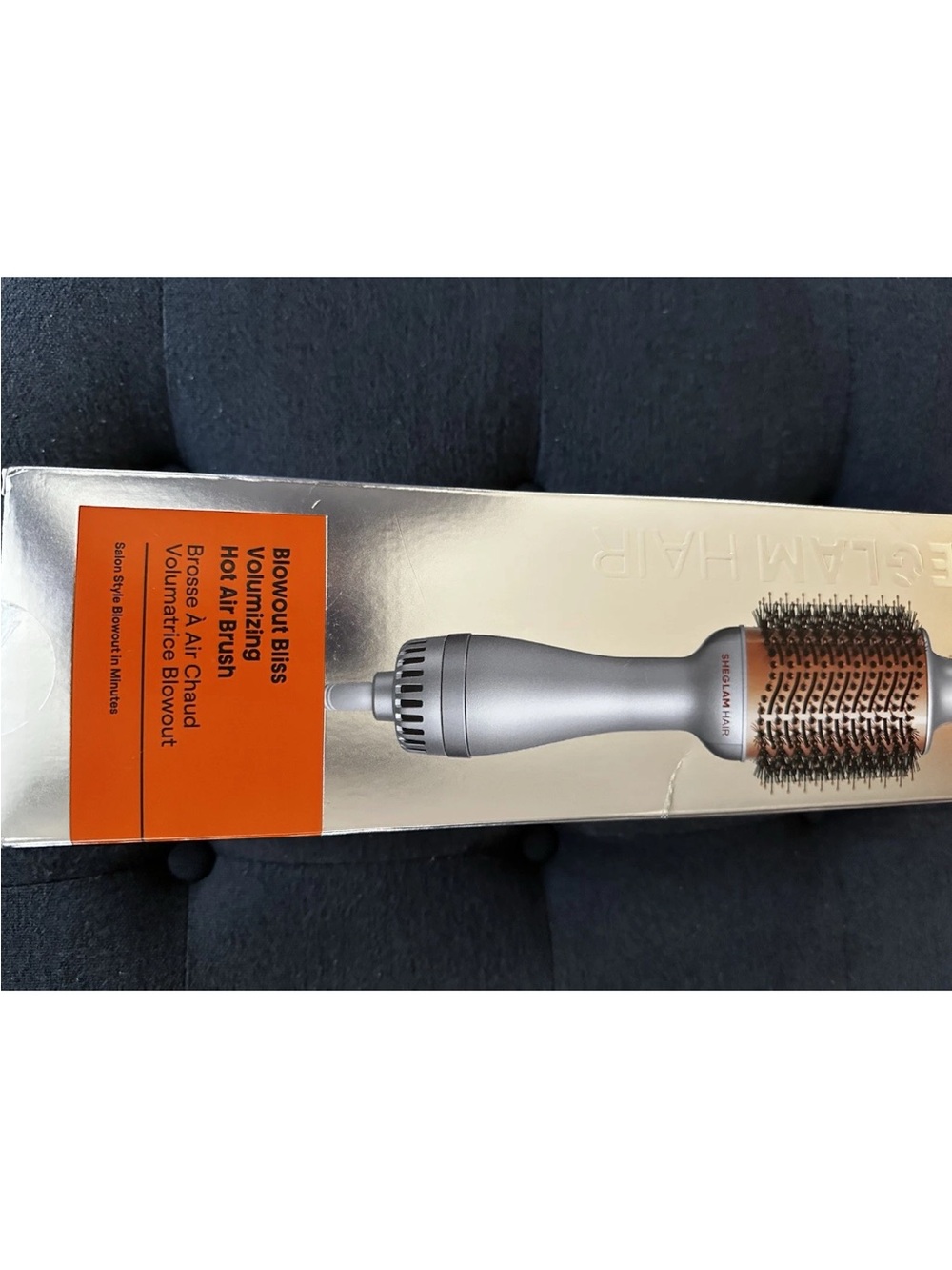 SHEGLAM Volumizing Hot Air Brush - Silver
